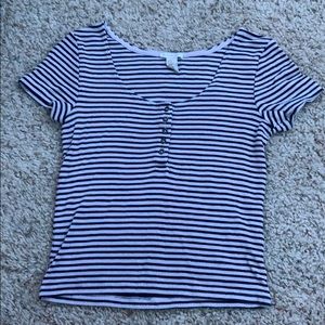 striped top